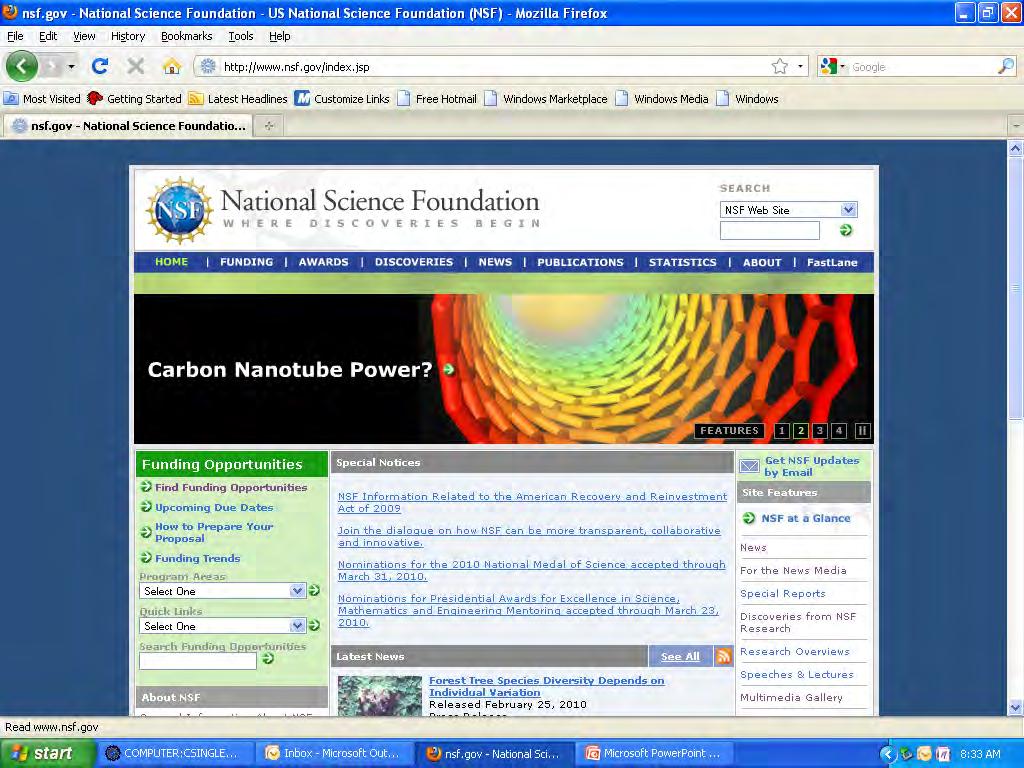 National Science Foundation Office of