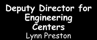 Engineering Education and Centers Division