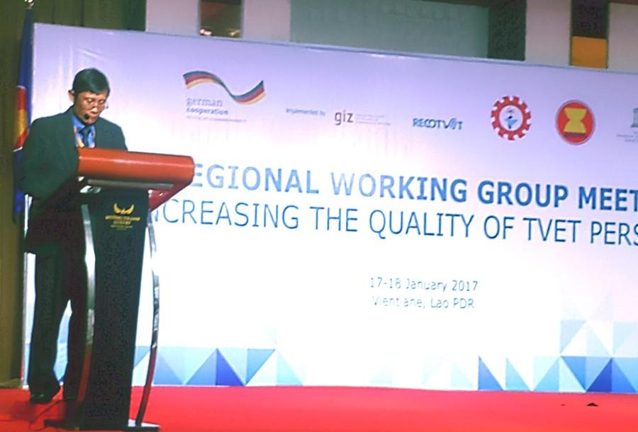 Workshop for RCP Members and Associates: Developing Regional Standards in Vientiane DDPA presented the summary of WG1 meeting Three Regional Working Groups (RWG) have been working since the first