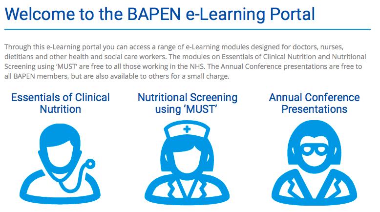 BAPEN e-learning