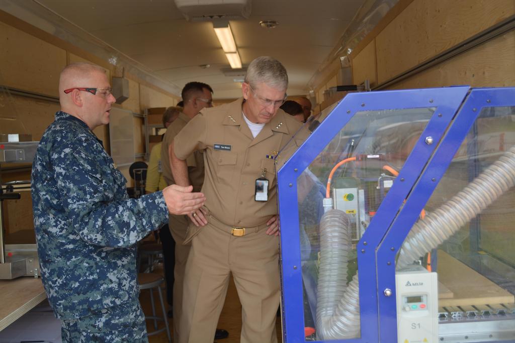 U.S. Navy - FabLab NAVAIR: SECNAV: Direct Call to Harness Collec1ve Energy of Navy s Warﬁghters and Workforce Strategic Objec1ve: It s All About the Ships Fostering a: Culture of