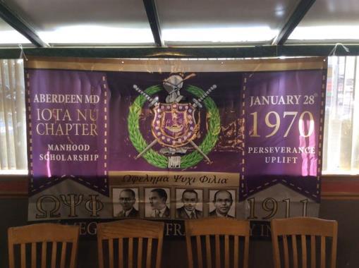 The creation of the Iota Nu Chapter in Harford County, MD took place on a cool, calm evening in January of 1969. Bro. Charles Alston Sr. and Bro. Newton Rucker, met in the basement of Bro.