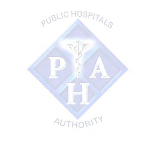 Public Hospitals Authority STRATEGIC FRAMEWORK Motto Working together for best quality healthcare.