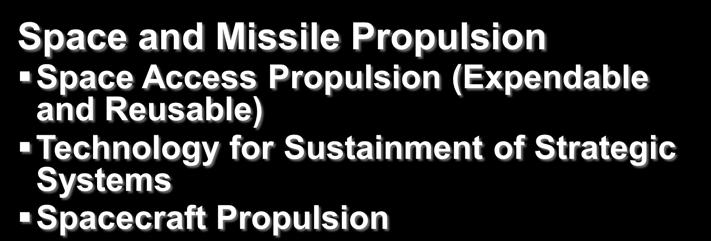 Strategic Systems Spacecraft Propulsion Propulsion and Power