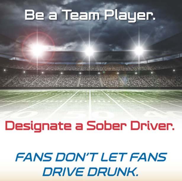 and law enforcement officials to spread the message about designating a sober