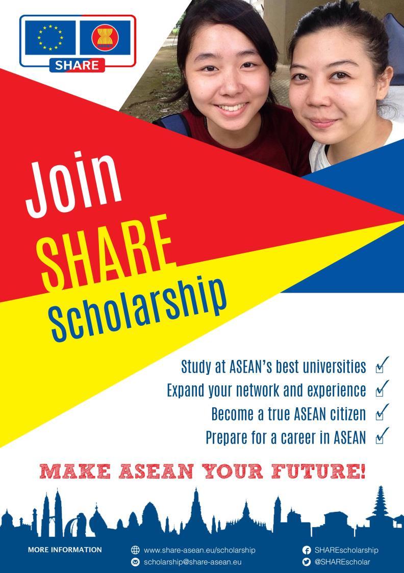 Who are eligible to apply Active undergraduate ASEAN students from selected ASEAN Universities Have completed at least two semesters at Home University Have good academic standings at Home University