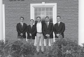 The Greek community provides friends for a lifetime and strives to help men succeed even after graduation.
