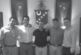 The Gamma Psi chapter of Kappa Sigma has been established on this campus since 1920, making it one of the oldest fraternities at Oklahoma State.