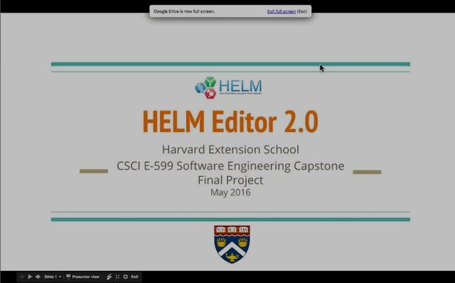(June 2016) HELM student presentation 2016 - Harvard team Diary Dates Paying members may now submit their own events for inclusion in the official Pistoia Alliance events diary, available online on