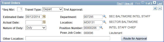 No Cost Orders, Continued 4 (cont) Verify the Deptid of the approving SPO. Then click Submit.