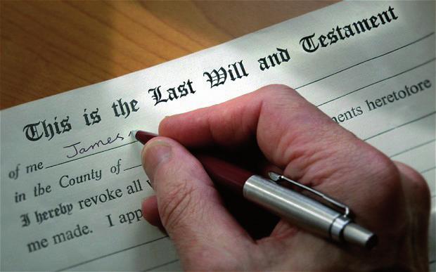 Example Legacy Clauses When drafting or updating your Will you may wish to include one of the following example legacy clauses and update it accordingly.