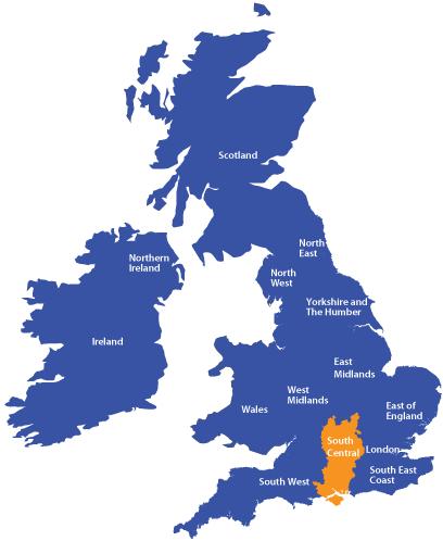 The South Central Region of the NHS South Central Primary Care Trust