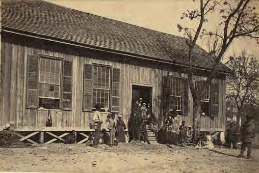 CW7.1 Images and Descriptions of the Civil War (page 6 of 23) Category 2: FREED SLAVES (continued) Image 2C: Freedmen s School, Edisto Island, SC Freedmen s Bureaus tried to provide opportunities to