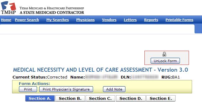 The information in the parent (original) assessment is copied to the child assessment. The child assessment has a unique DLN number.