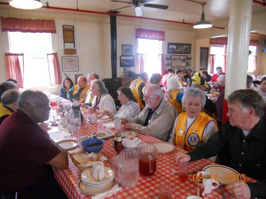 Good food, fun and fellowship were enjoyed at the Samoa Cookhouse in Eureka.