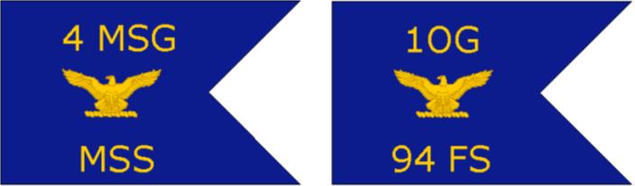United States Air Force Senior Executive Service Flag. 2.27. Guidons. Guidons (Figure 2.35.