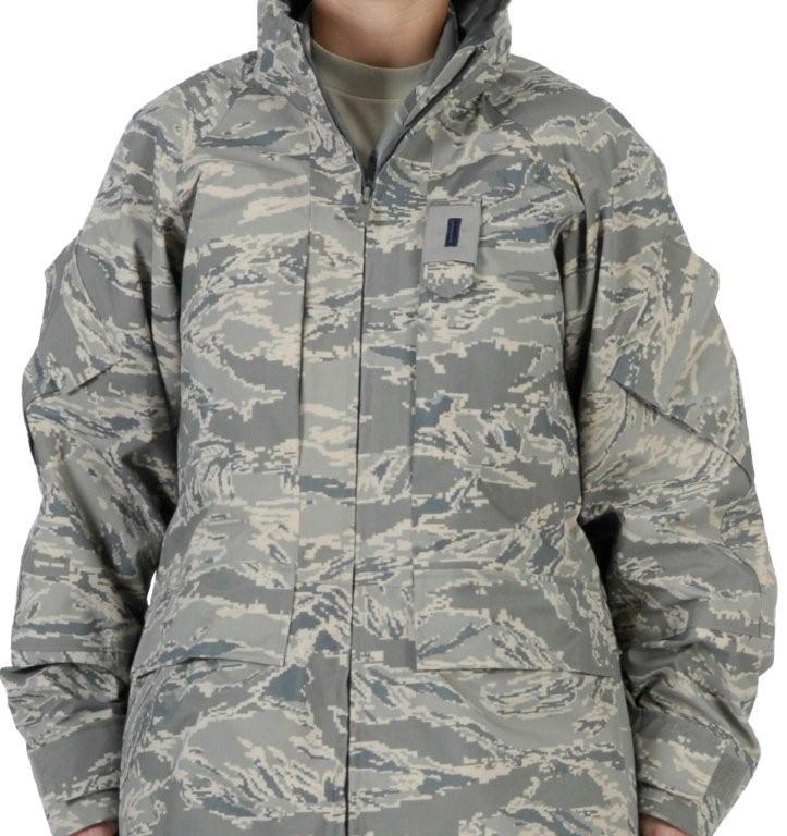 AFI 36-2903 18 JULY 2011 85 when bent at a 90-degree angle. 6.1.8. All-Purpose Environmental Clothing System (APECS). Can only be worn with the Airman Battle, flight duty, and chef white uniforms.