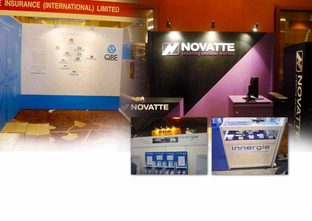 NOVATTE Exhibition Booth QBE