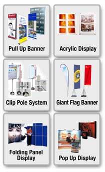 Our Printed Products Our Display Products Our Installation Products Hoarding Stickers Floor Stickers Poster Glass Stickers Decals Stickers Banner