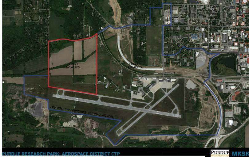 980 Acres Includes Purdue s Airport Home of