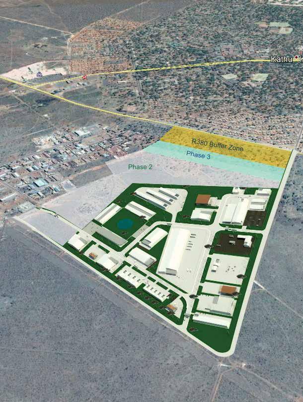 What is the Kathu Industrial Park? Due to extensive growth in the mining and renewable energy sectors, the area has not kept up with infrastructure development and expansion over recent years.