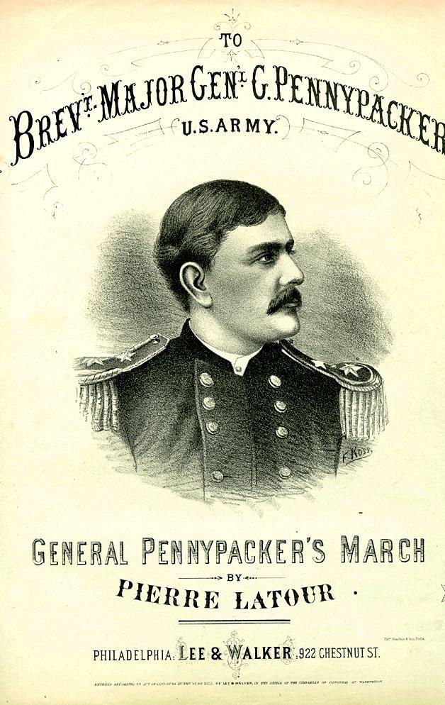 Galusha Pennypacker Youngest U.S. citizen to achieve the rank of General Born: Jun. 1, 1844 Died: Oct. 1, 1916 The only child of Joseph and Tamson Pennypacker.