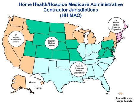 The MACs (Formerly RHHIs) The Centers for Medicare and Medicaid Services (CMS) contracts with Regional Home Health and Hospice Intermediaries (RHHIs) or Medicare Administrative Contractors (MACs) to
