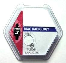 Fetal Dosimeters A fetal dosimeter and fact sheet are provided to pregnant