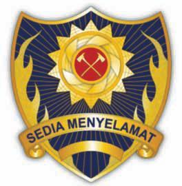 Perisai melambangkan Jabatan Bomba dan Penyelamat Malaysia (JBPM) yang dipertanggungjawabkan sebagai agensi utama yang melindungi nyawa dan harta benda dalam apa-apa bencana.