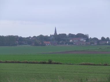 (Right above: The fighting during the time of the Battalion s posting to Sailly-Saillisel took place on the far side of the village which was no more than a heap of rubble at the time.