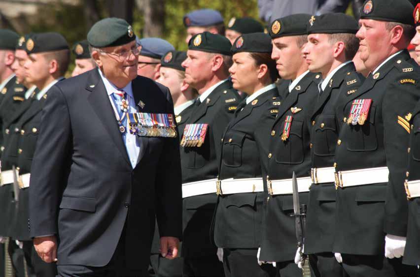 He is a leading member of several military and charitable associations and in recognition of his many achievements, he was made a member of the Order of Alberta in
