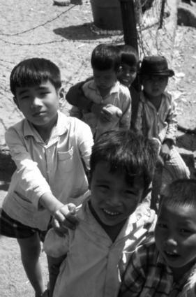 Vietnamese children from Qui Nhon.