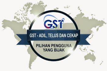 Sudut Pengguna Senarai Bekalan Berkadar Sifar, Dikecualikan dan Pelepasan GST Berikutan pelaksanaan GST yang bermula pada 1 April 2015.