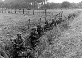 Attempts to halt the Allied advance often seemed fruitless as hurried counter-attacks and blocking positions were brushed aside and at times there seemed to be too few German units to hold anywhere.