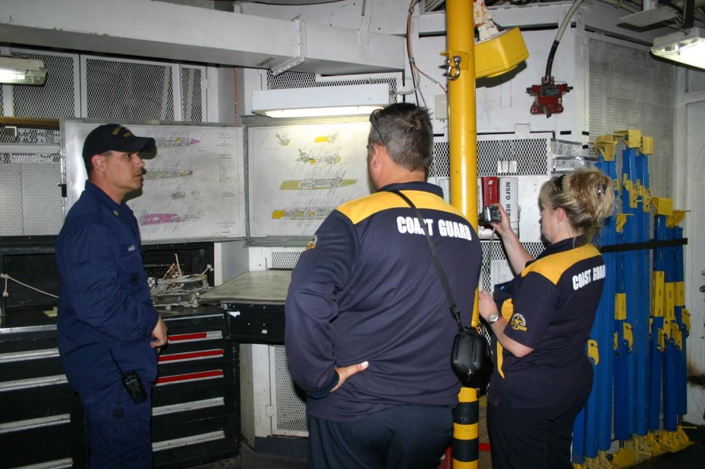 Deanne how Damage Control responded to shipboard emergencies on USCGC Morgenthau.