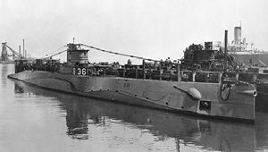 USS S-36 (SS-141) Lost on Jan 20, 1942 with no loss of life, on her 2nd  She ran hard aground on a reef