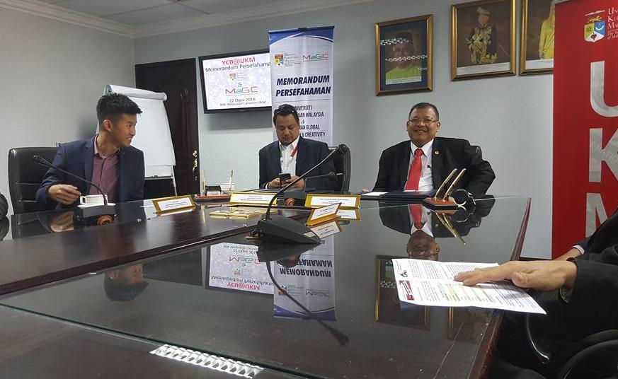 Universiti Kebangsaan Malaysia (UKM) melalui Pusat Perniagaan Sosial Yunus, Fakulti Ekonomi dan Pengurusan akan menjalinkan kerjasama dengan Malaysian Global Innovation Creativity Centre (MaGIC) bagi