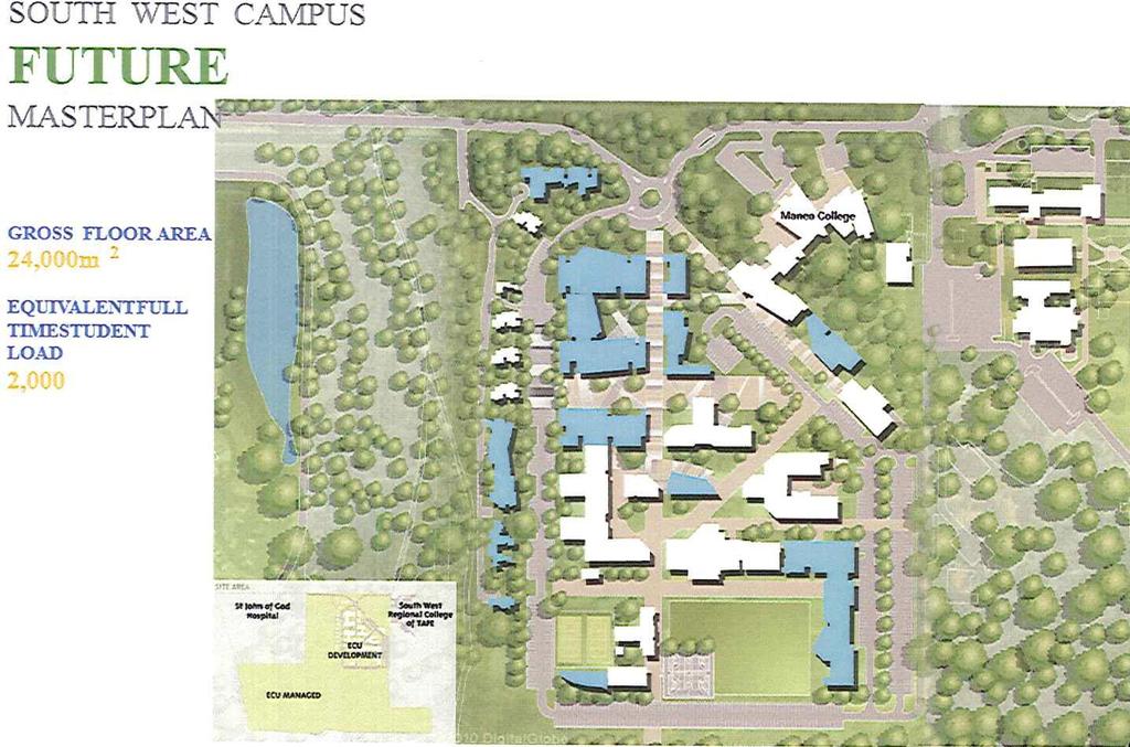 9.3 South West Campus Master Plan 2015 to 2035