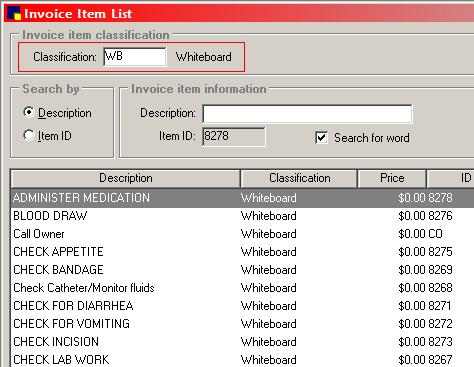Nonbillable Invoice Items Create Whiteboard Invoice Item Classification Create Whiteboard