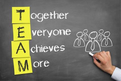 Teamwork gives people shared goals.