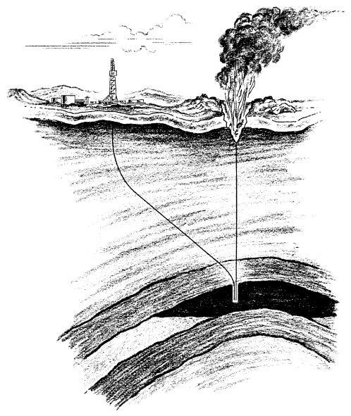 the bit 23 Introduction Relief well drilling Directional drilling into the blowout when the