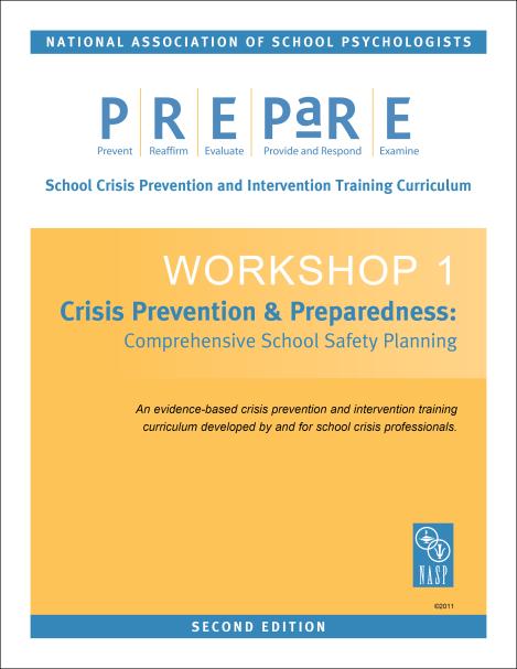 Workshops 1 and 2 Workshop 1: Crisis Prevention and Preparedness - Comprehensive