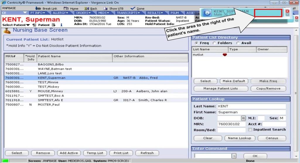 Accessing External Documents Using the EHR Agent Click the blue area to
