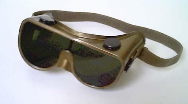 Goggles are stronger than safety glasses and are used for Higher impact protection Greater particle protection