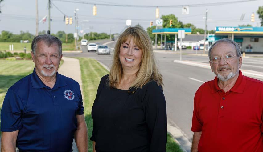 FROM LEFT TO RIGHT DAVID HICKS City Manager ELAINE ALLISON Mayor MIKE EDDY City Engineer PROJECT HIGHLIGHT MORAINE MAIN STREET PROJECT MONTGOMERY COUNTY, CITY OF MORAINE This stretch of roadway is