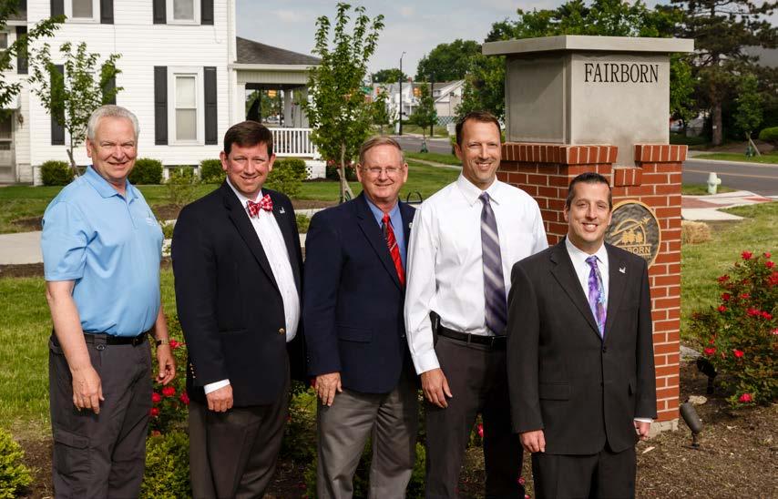 FROM LEFT TO RIGHT PAUL KELLER Deputy Mayor ROB ANDERSON City Manager DAN KIRKPATRICK Mayor DON O CONNOR City Engineer PETE BALES Assistant City Manager PROJECT HIGHLIGHT FAIRBORN STREETSCAPE PROJECT