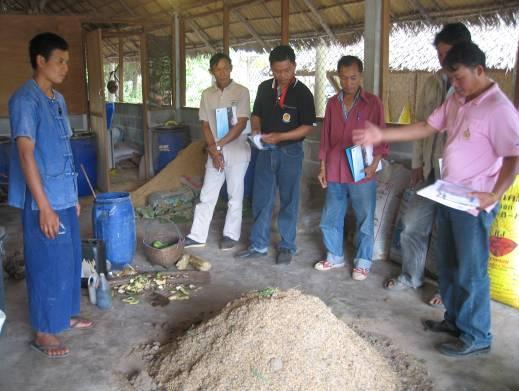 Figure 7 ; Farmers group study visit to