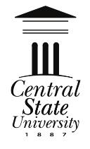 University 1887 Logo Usage The Central State University 1887 logo is available in various colors for all campus departments to use.