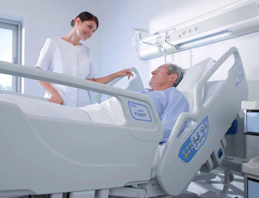 Trusted Reliability With over 85 years of history behind it, the Hill-Rom 900 bed features a wealth of technological innovations, assisting caregivers in delivering quality care for patients.