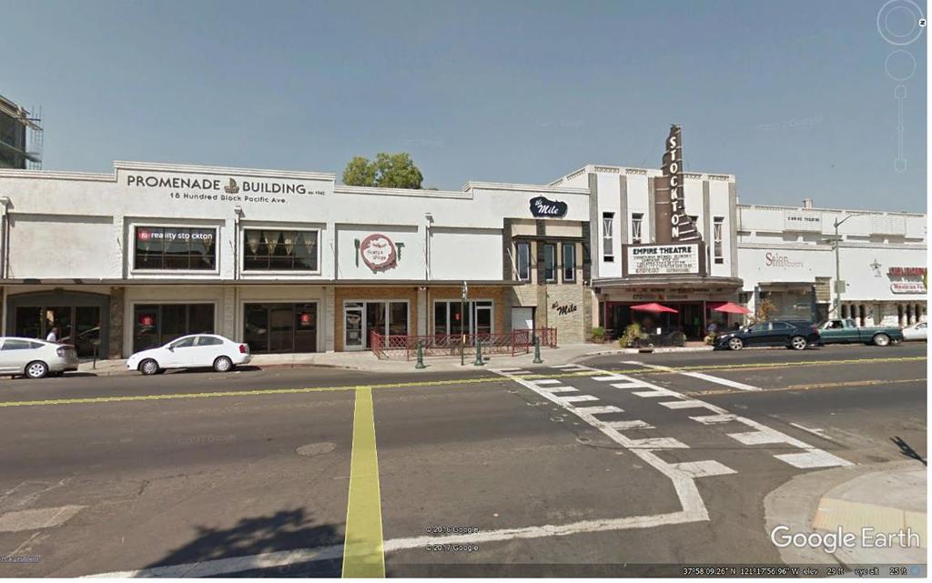 #4: 1825-1833 Pacific Ave Empire Theater Summary: Ongoing violations for work without building